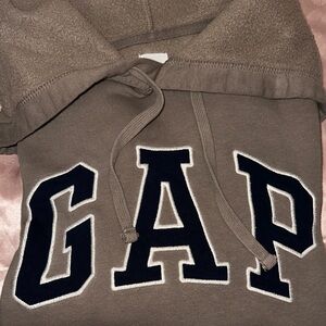 GAP Tan Hoodie with Logo